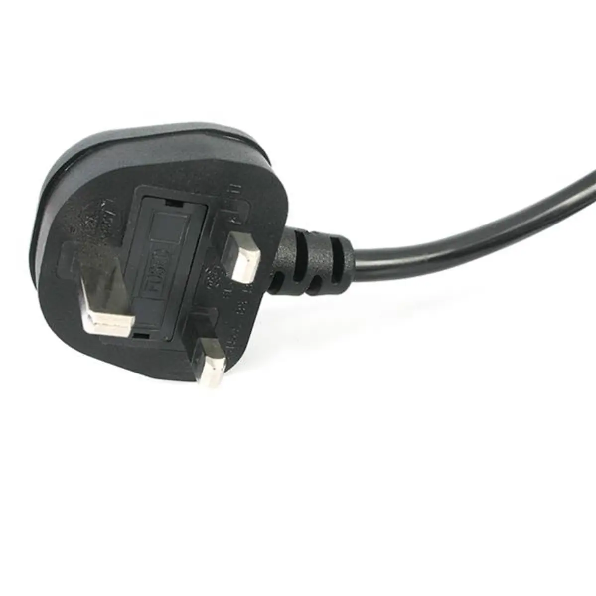 Laptop Power Cord 2 Slot for UK BS1363 to C7