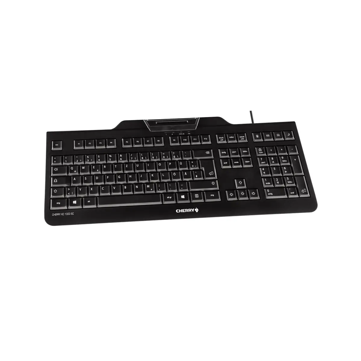KC 1000 SC keyboard USB black Layout german
