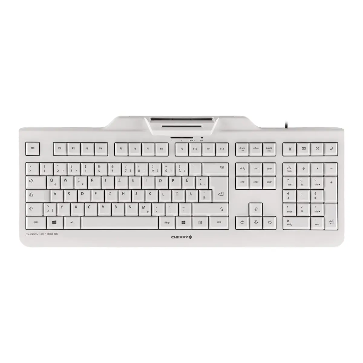 KC 1000 SC Tastatur Grau Layout Deutsch