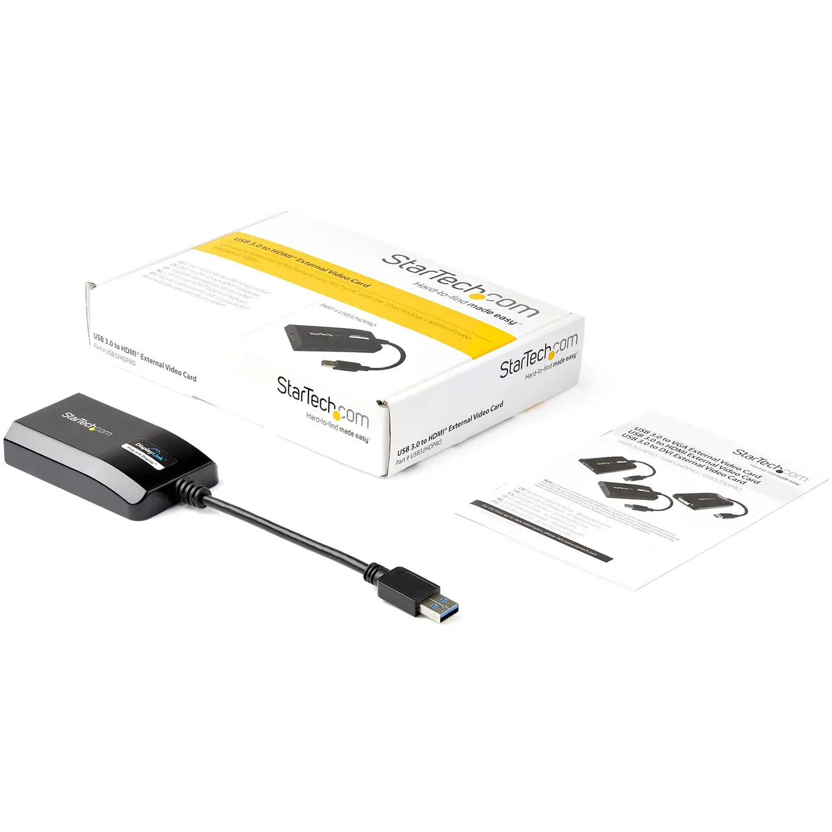 USB 3.0 auf HDMI Adapter - Externe Monitor Grafikkarte für Mac und PC HD 1080p