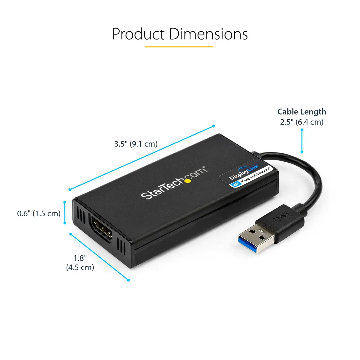 Startech 4K USB Video Card USB 3.0