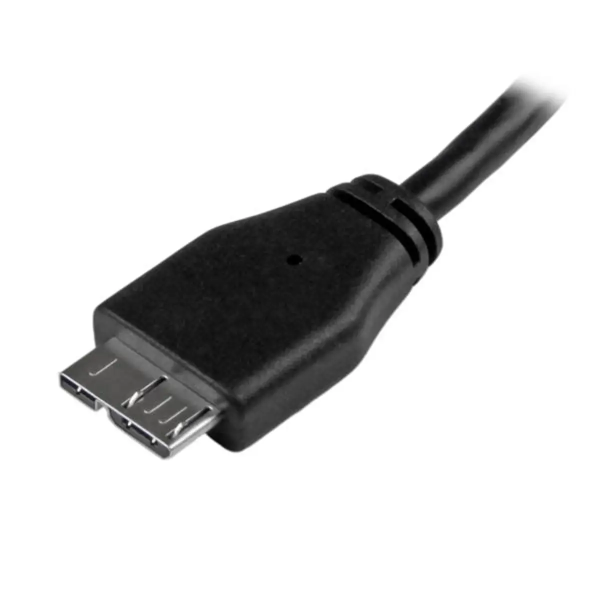 StarTech SuperSpeed USB 3.0 cable A/Micro-B plug/plug black 15cm