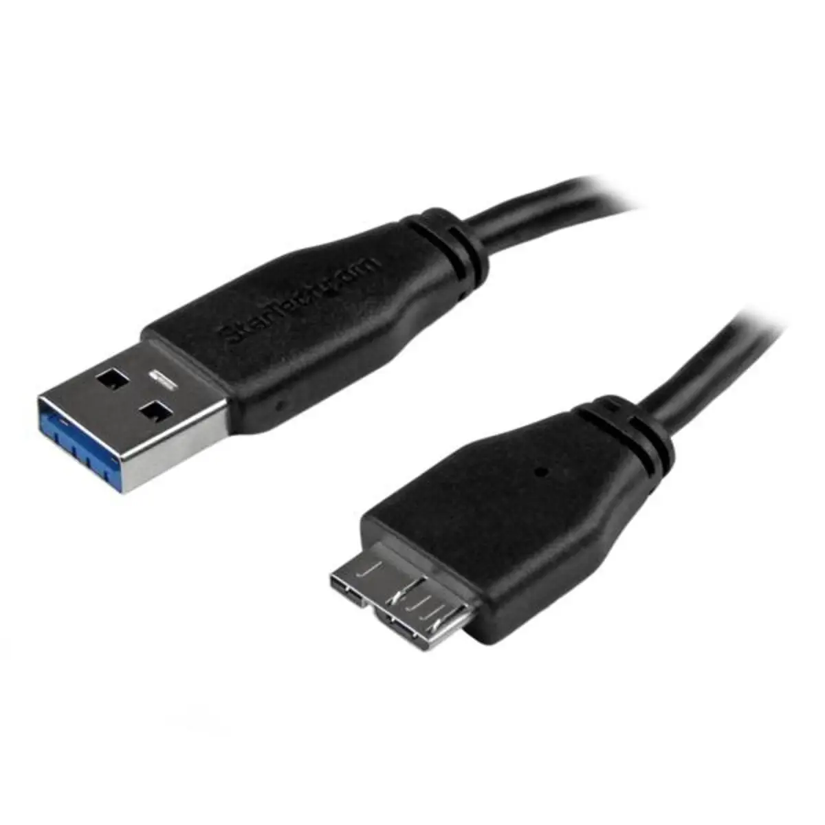 StarTech SuperSpeed USB 3.0 cable A/Micro-B plug/plug black 15cm