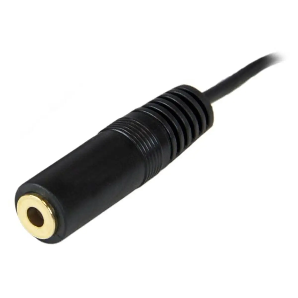 StarTech 3,5 mm cinchnextensionscable plug/socket black 3,6m