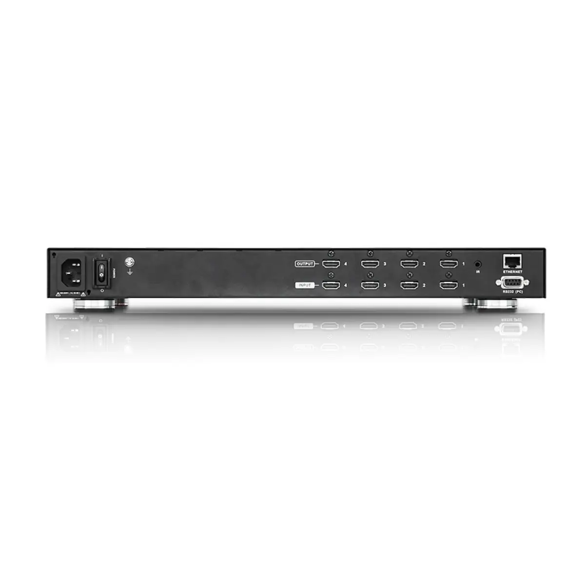 VM5404H 4x4-HDMI-Matrix-Switch mit Skalierfunktion