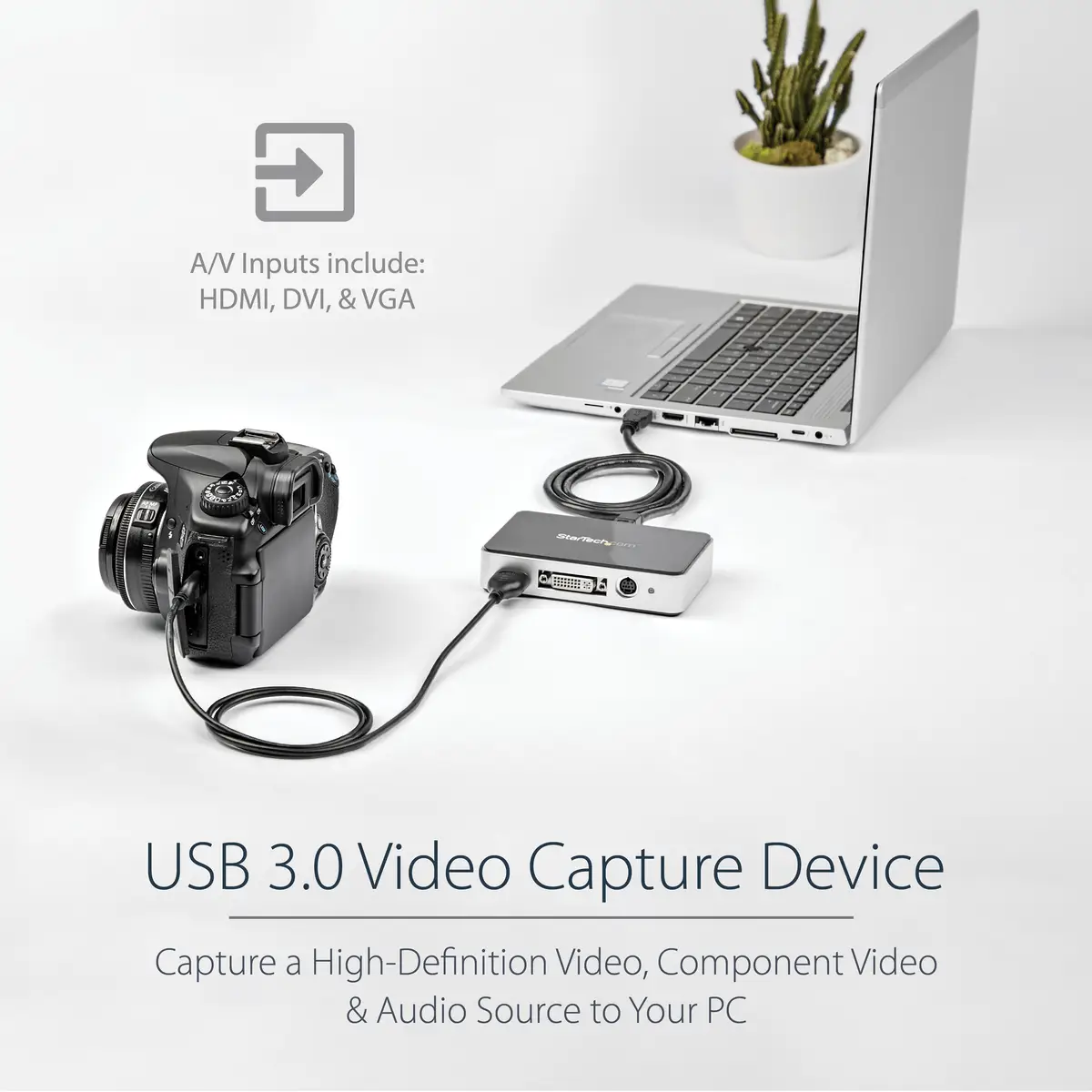 USB 3.0 Video Grabber mit VGA / DVI / HDMI