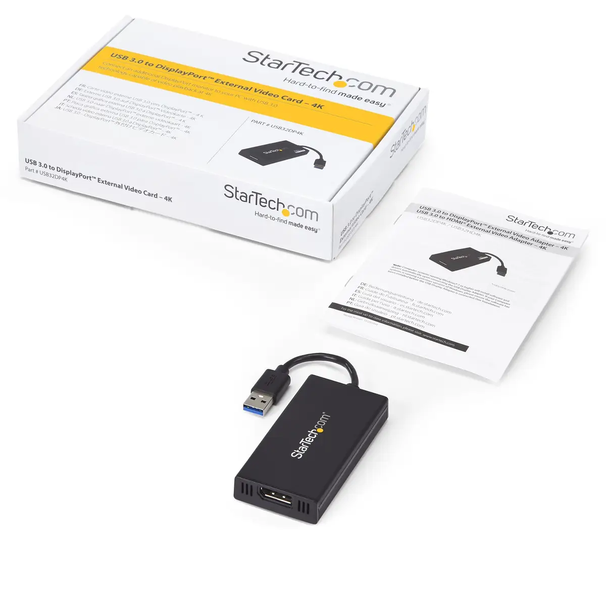 USB 3.0 auf Displayport Adapter - Externe Monitor Grafikkarte Ultra HD 4k