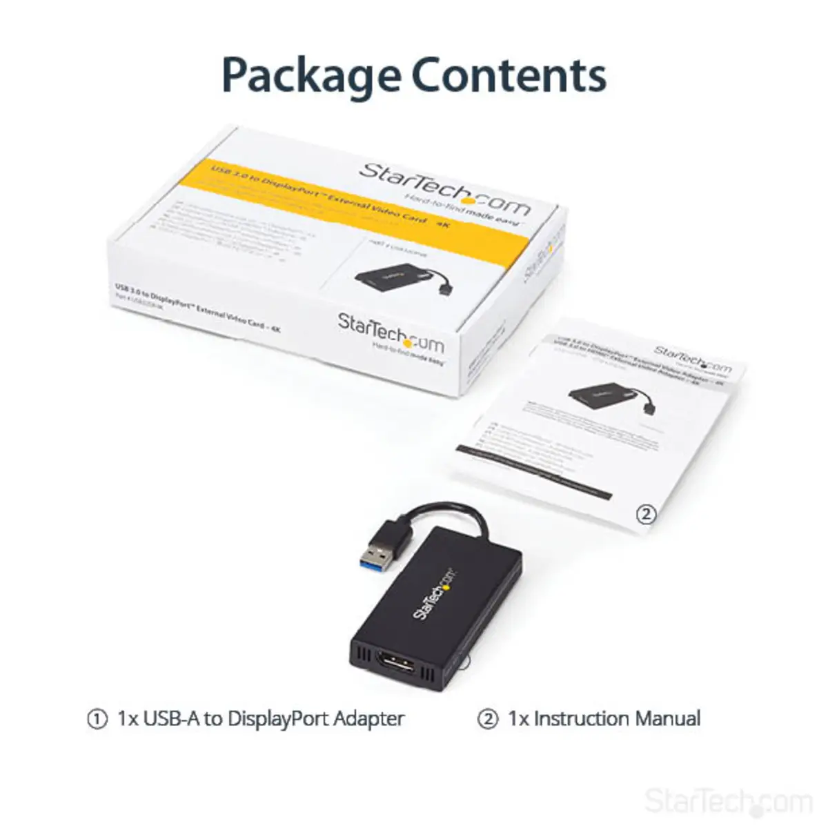 USB 3.0 auf Displayport Adapter - Externe Monitor Grafikkarte Ultra HD 4k