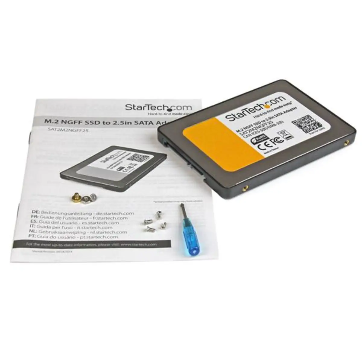 M.2 auf 2,5" SATA III SSD Adapter