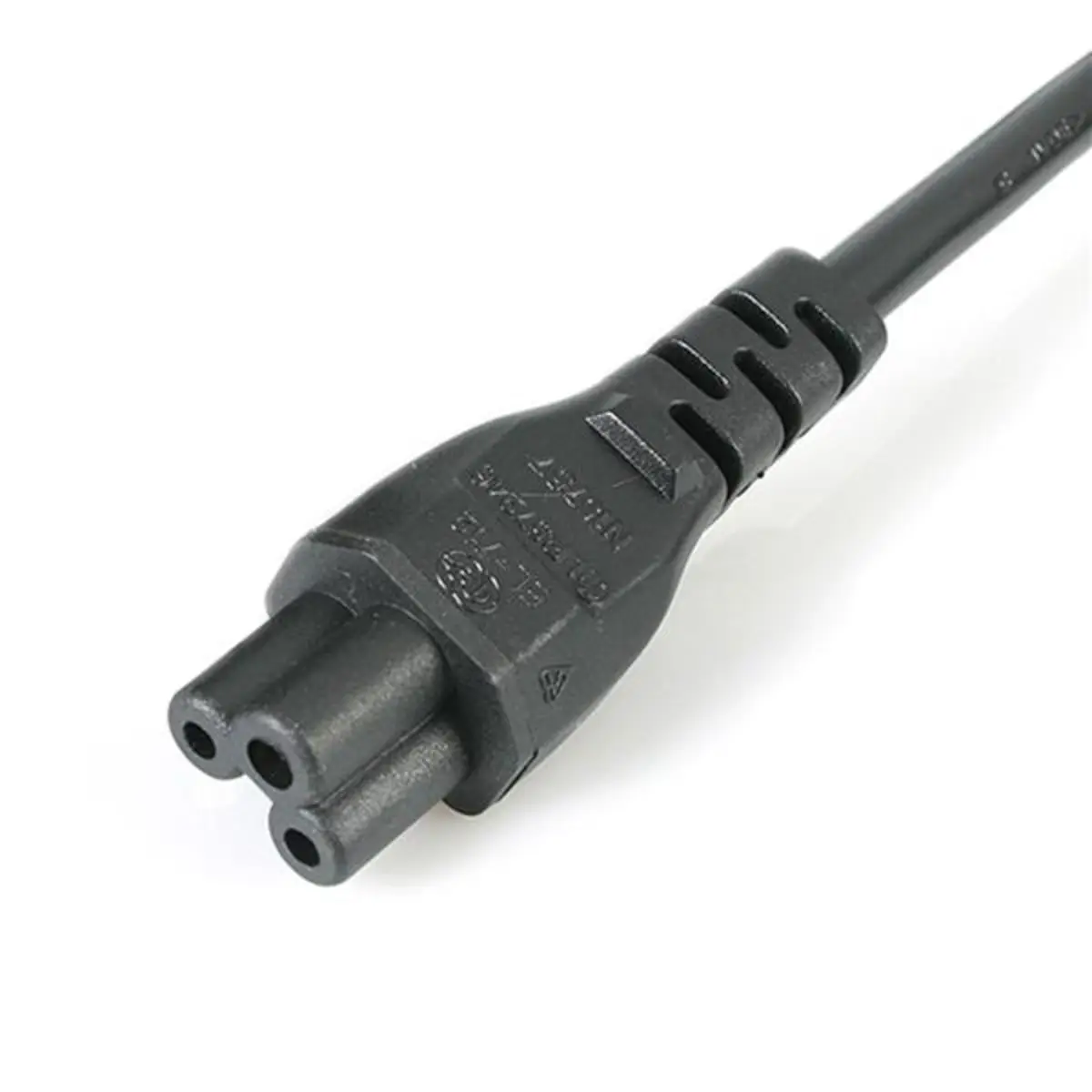 Kaltgeräte Stecker GB/Ireland schwarz 2m