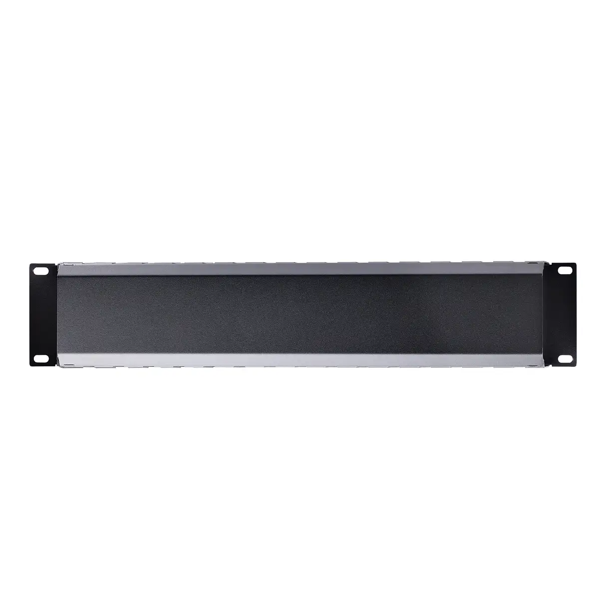 2 HE 19" Rangierpanel/Kabelordner Kabelmanagement mit Abdeckung