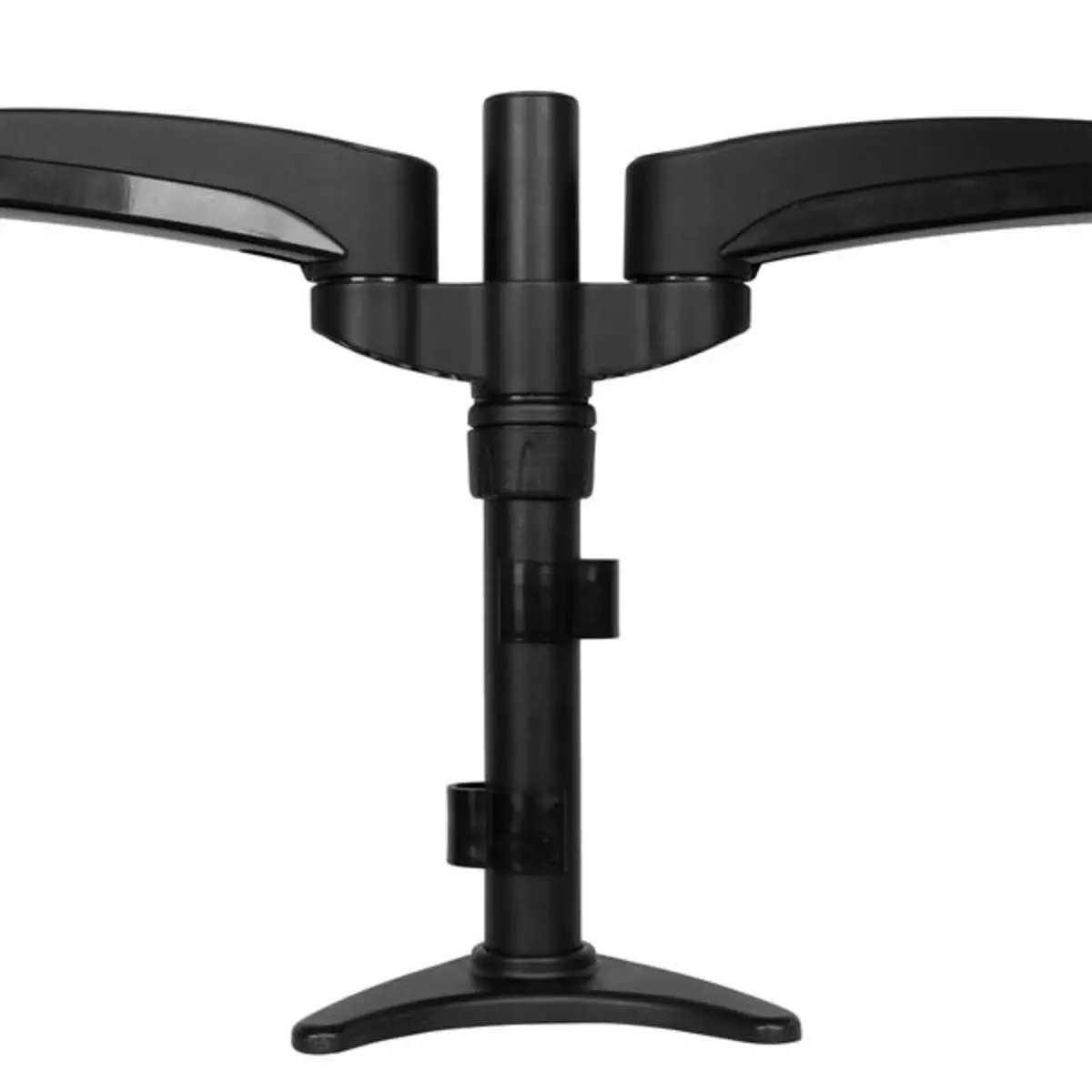 höhenverstellbare Dual Monitor Tischhalterung schwarz 13,6kg