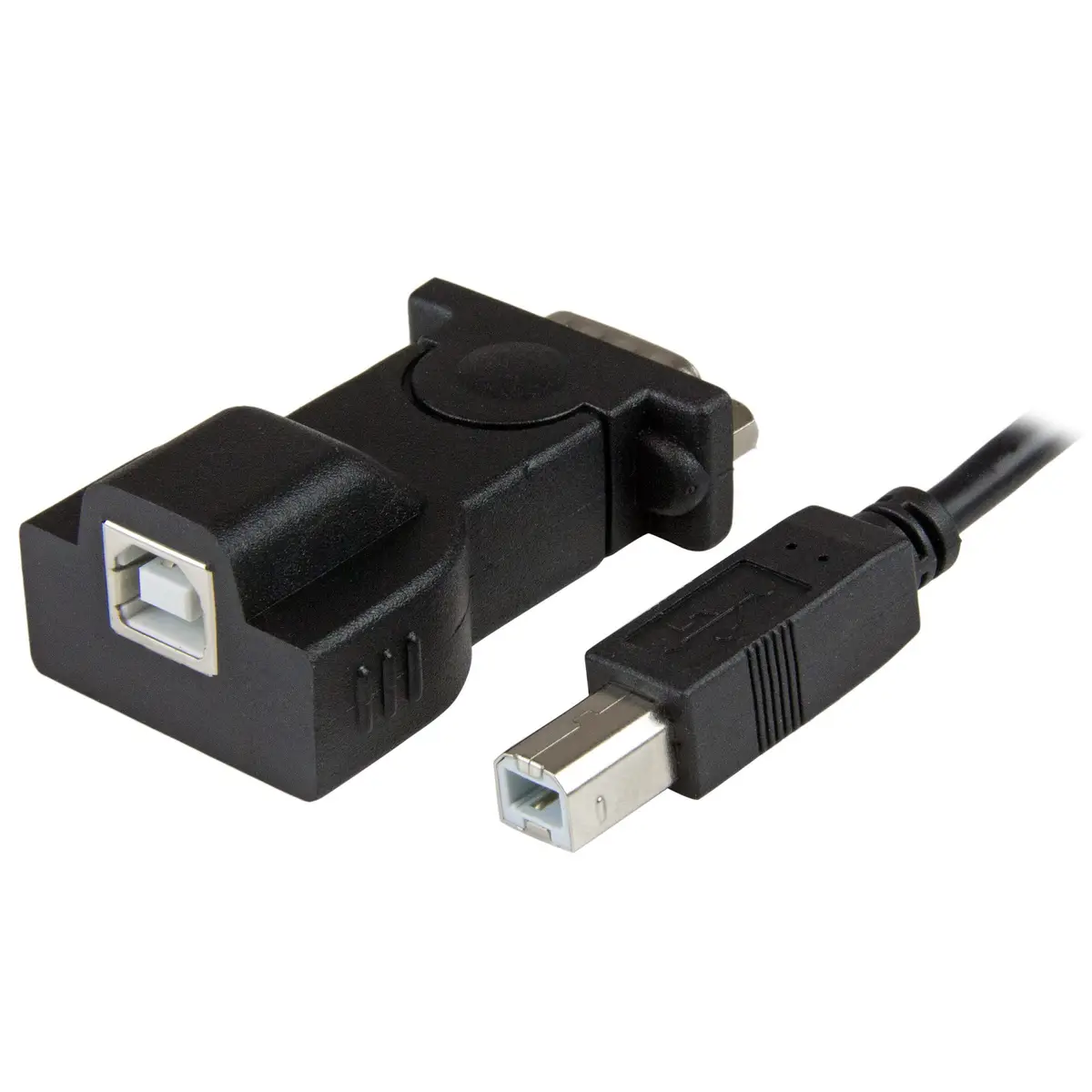 USB/RS232 Serieller Adapterkabel Schwarz 1,8 m