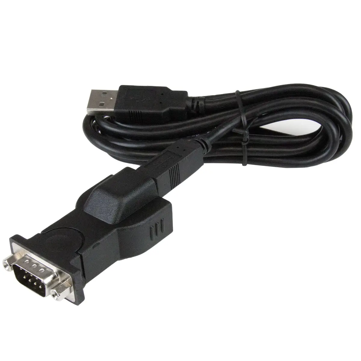 USB/RS232 Serieller Adapterkabel Schwarz 1,8 m