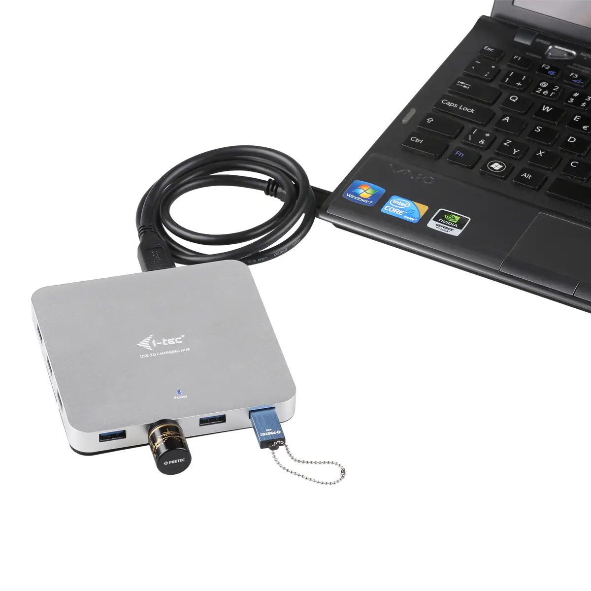 i-tec USB 3.0 Charging HUBMetal 10port Active
