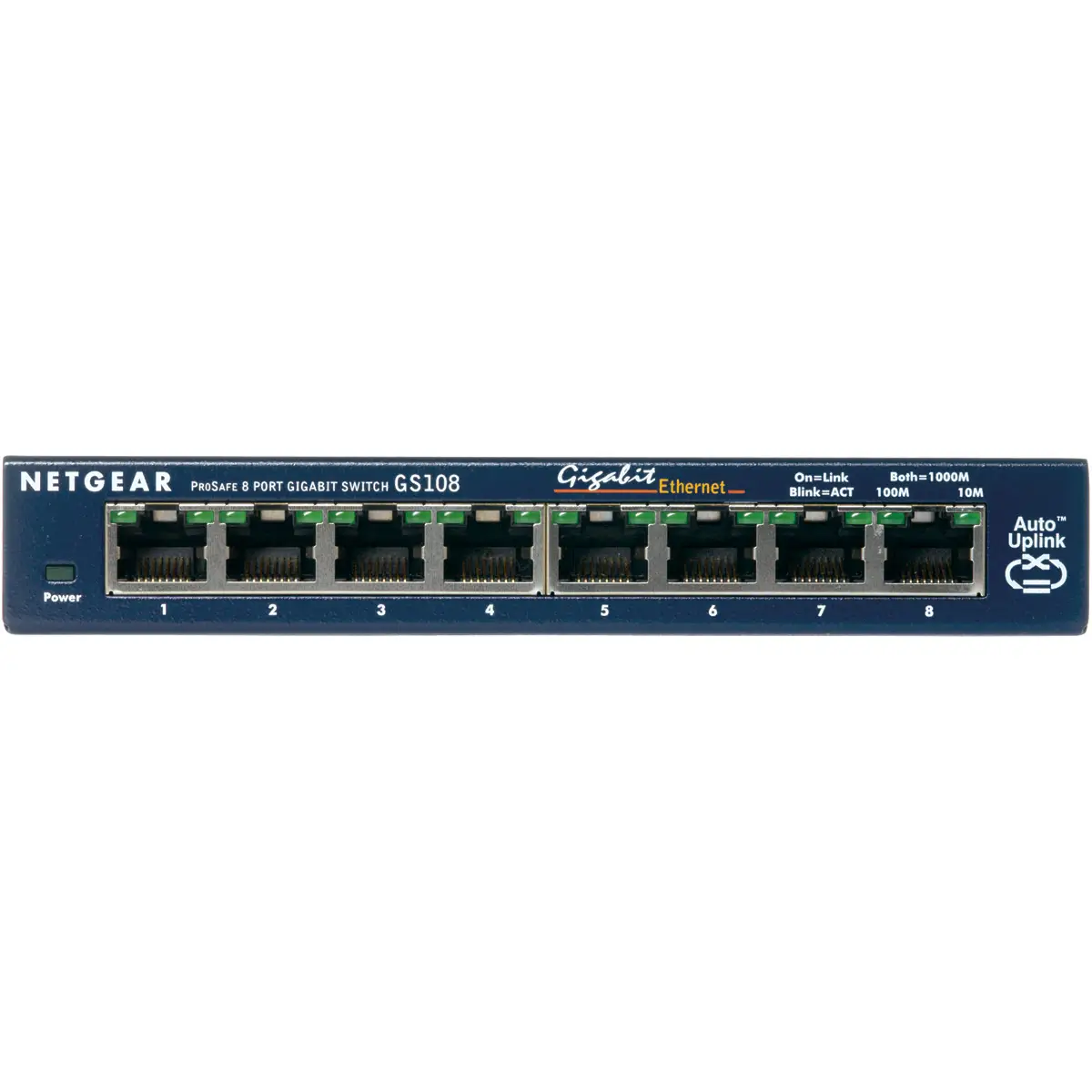 Gigabit Kupfer Switch GS108 8-Port unmanaged
