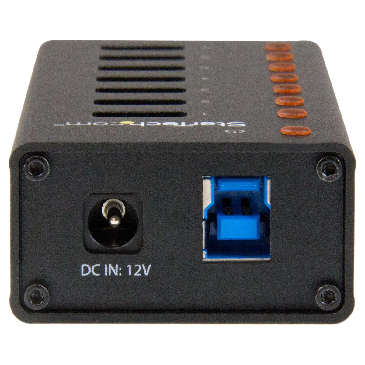 7-Port USB 3.0 Hub schwarz