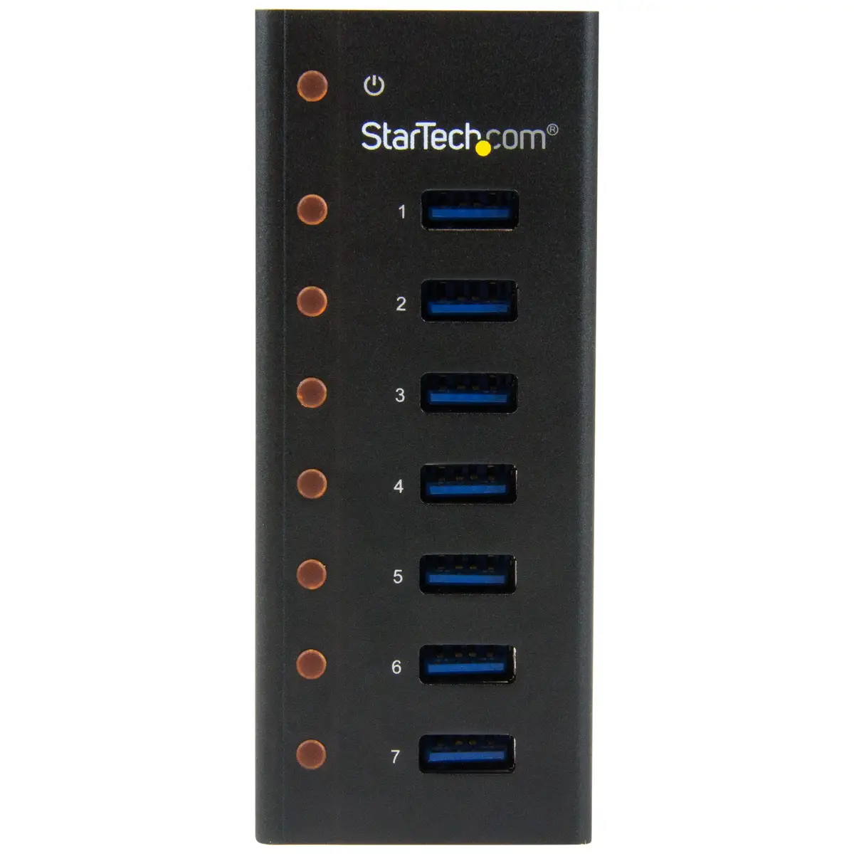StarTech 7-Port USB 3.0 Hub black