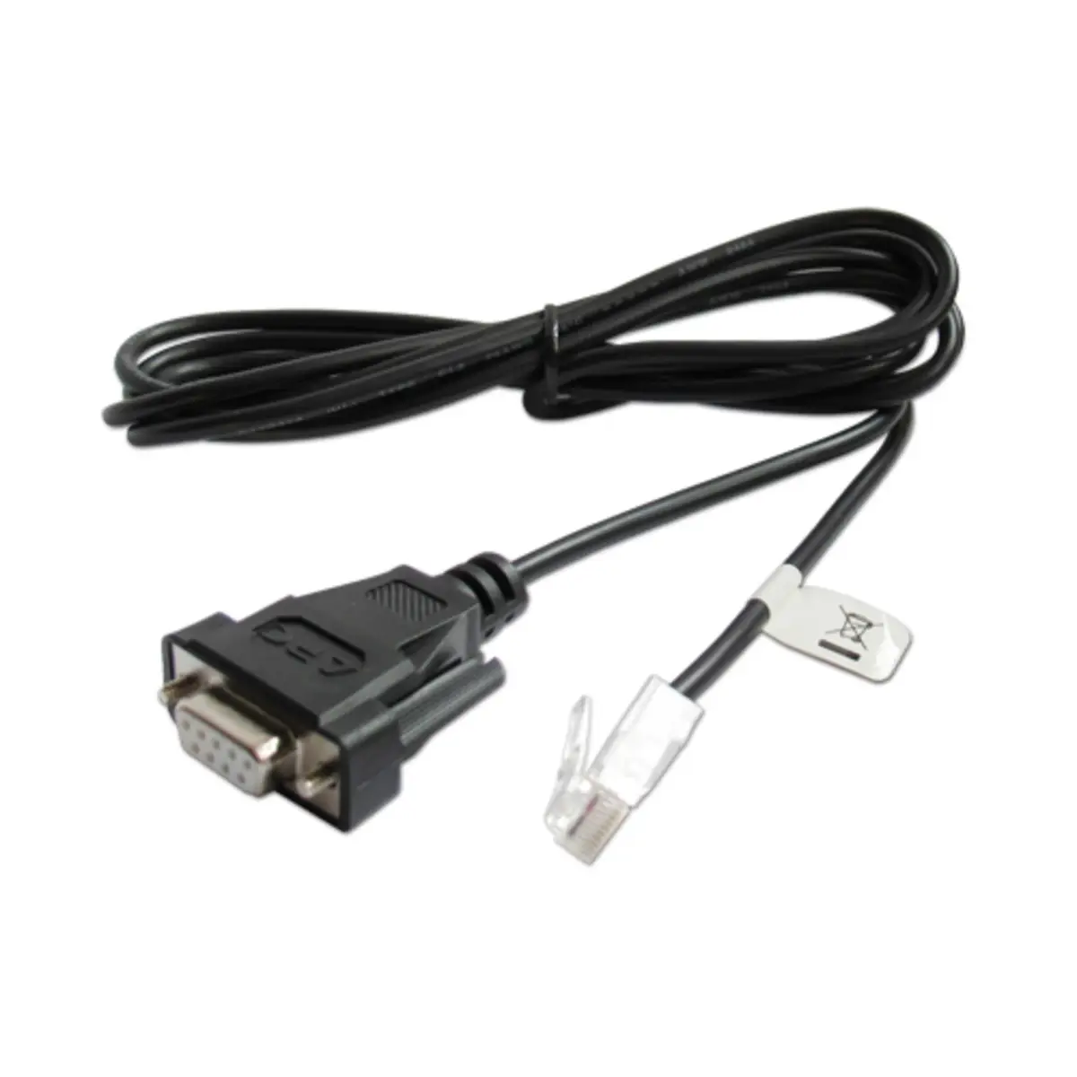 cable serial RJ-45 plug an D-Sub (DB-9), 9-polig socket 2 m