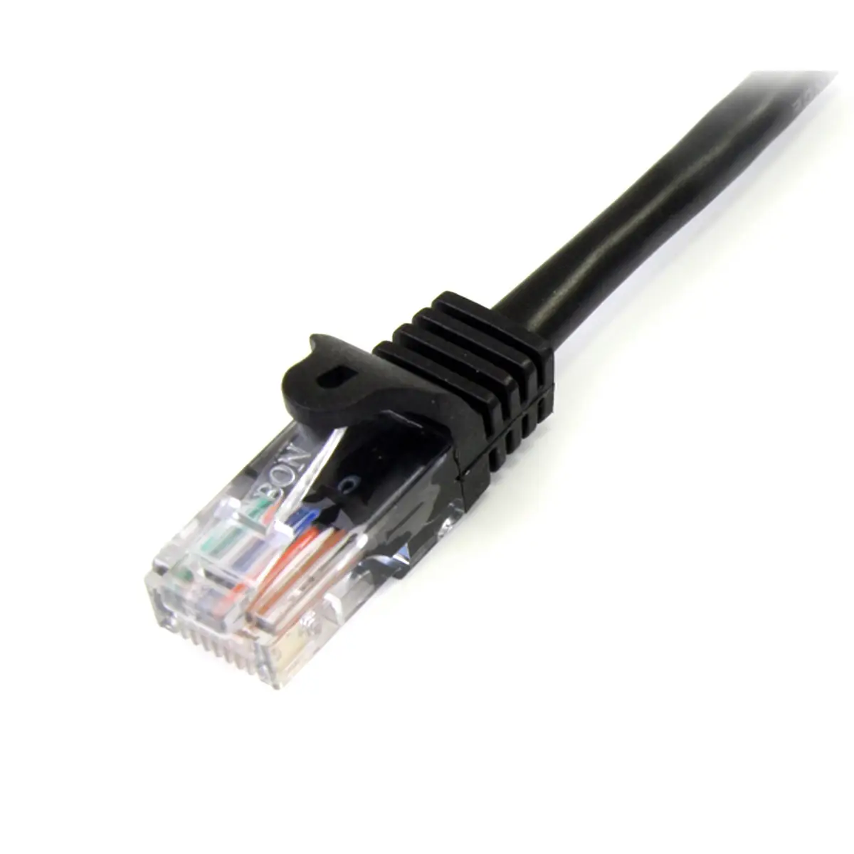 Patchkabel RJ-45 U/UTP Cat5e schwarz 2m