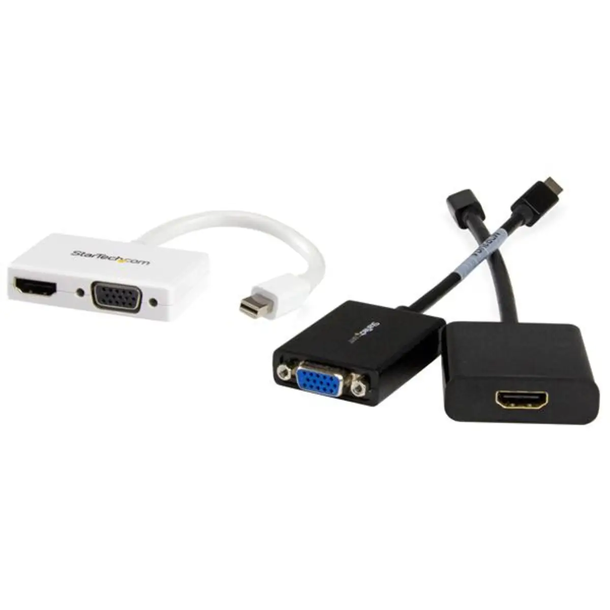 StarTech Mini-DisplayPort to VGA / HDMI converter white