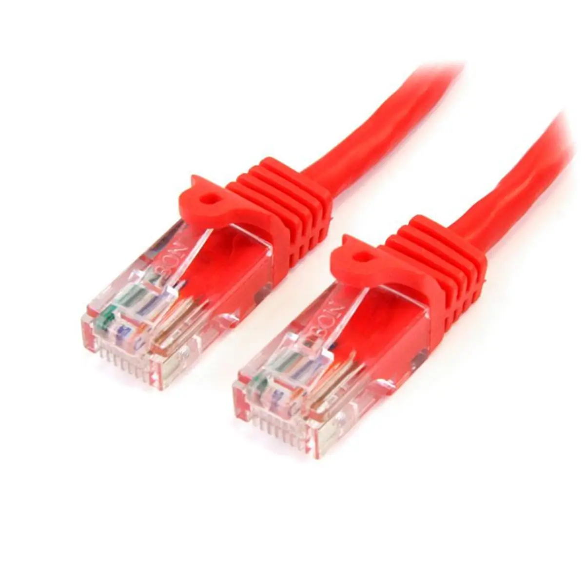 Patchkabel RJ-45 U/UTP Cat5e rot 1m