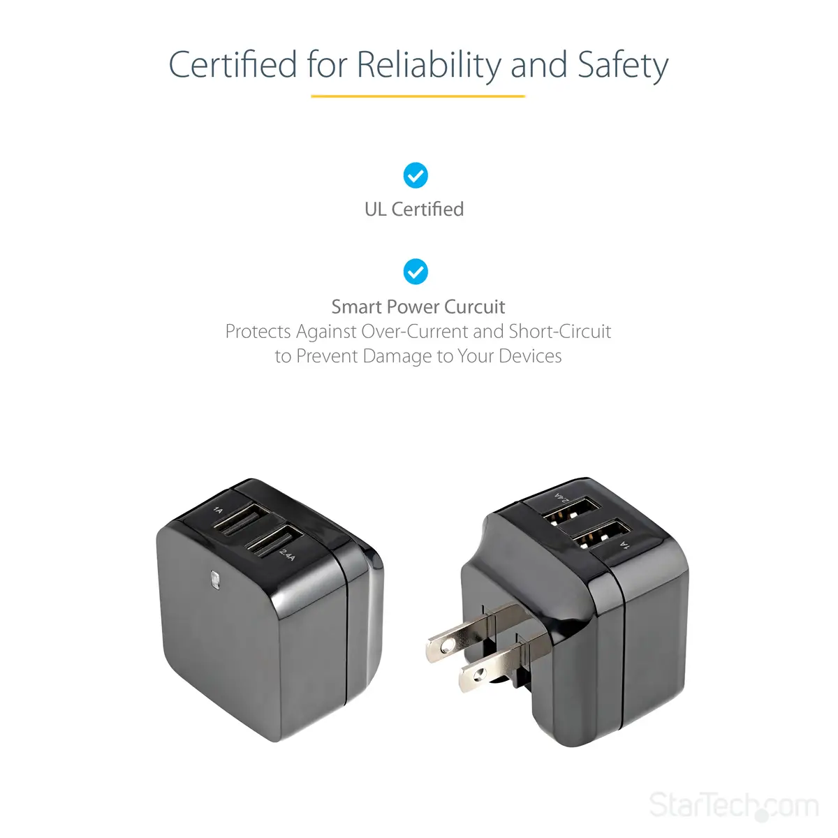 2-Port USB Ladegerät/Netzteil 17W