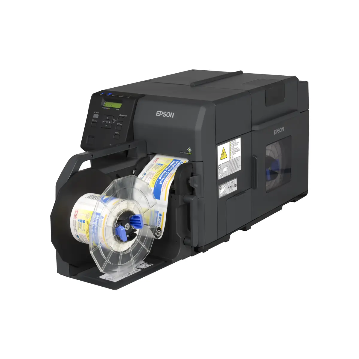 ColorWorks C7500, Cutter, Disp., USB, Ethernet, NiceLabel, black
