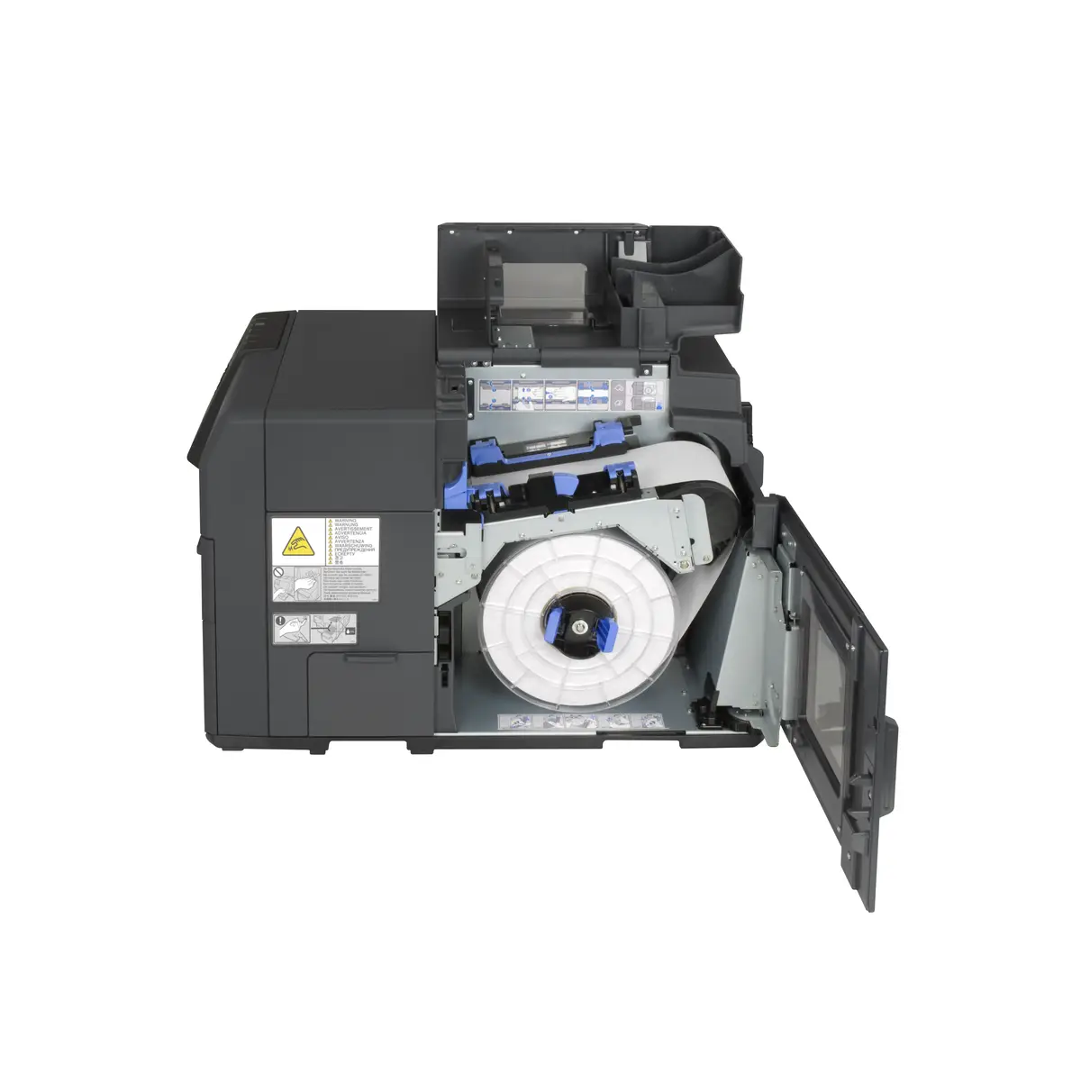 ColorWorks C7500, Cutter, Disp., USB, Ethernet, NiceLabel, black