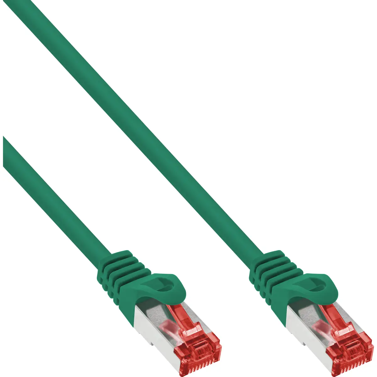 Patchkabel RJ-45 S/FTP Cat6 Grün 7,5 m