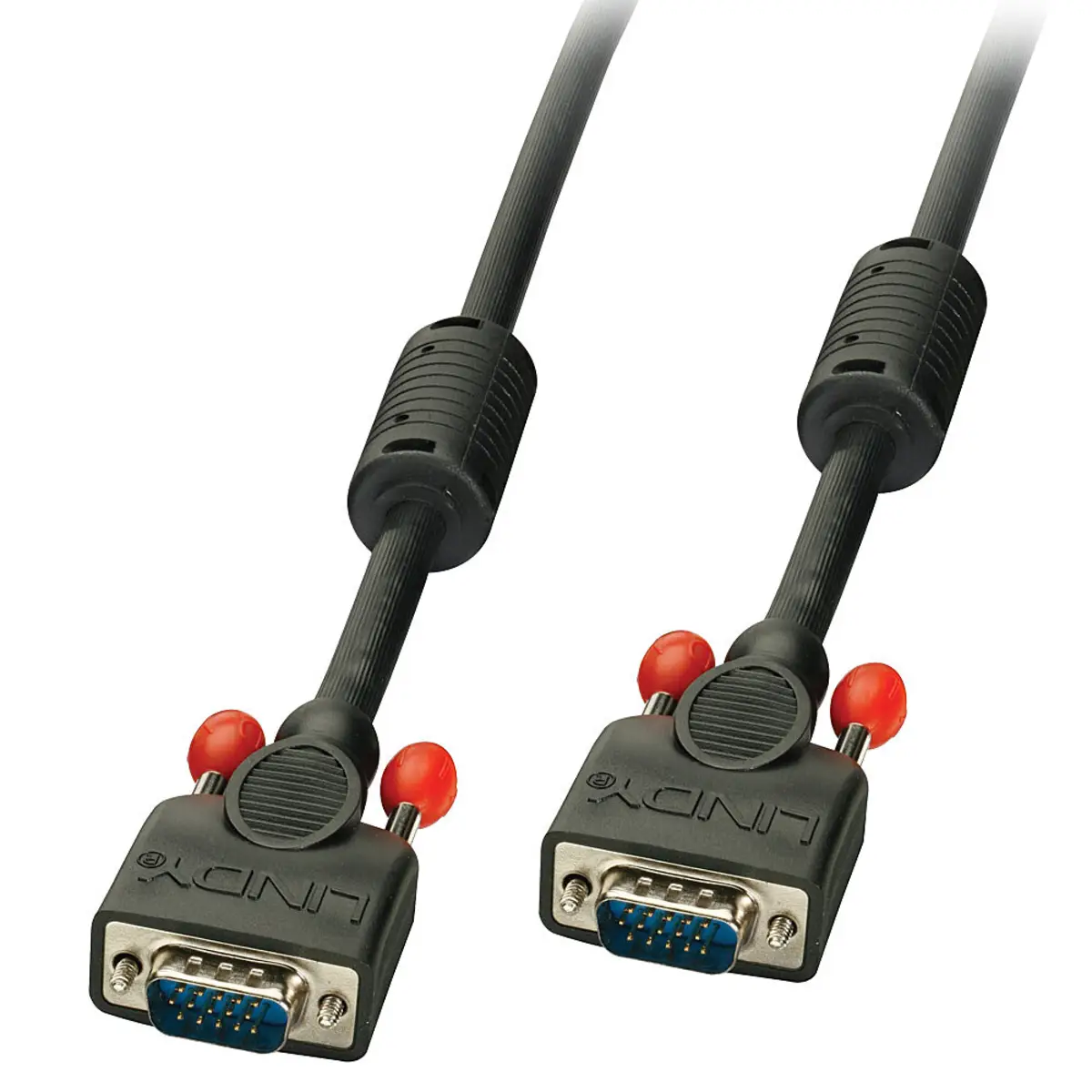 VGA Anschlusskabel Stecker/Stecker Schwarz 7,5 m
