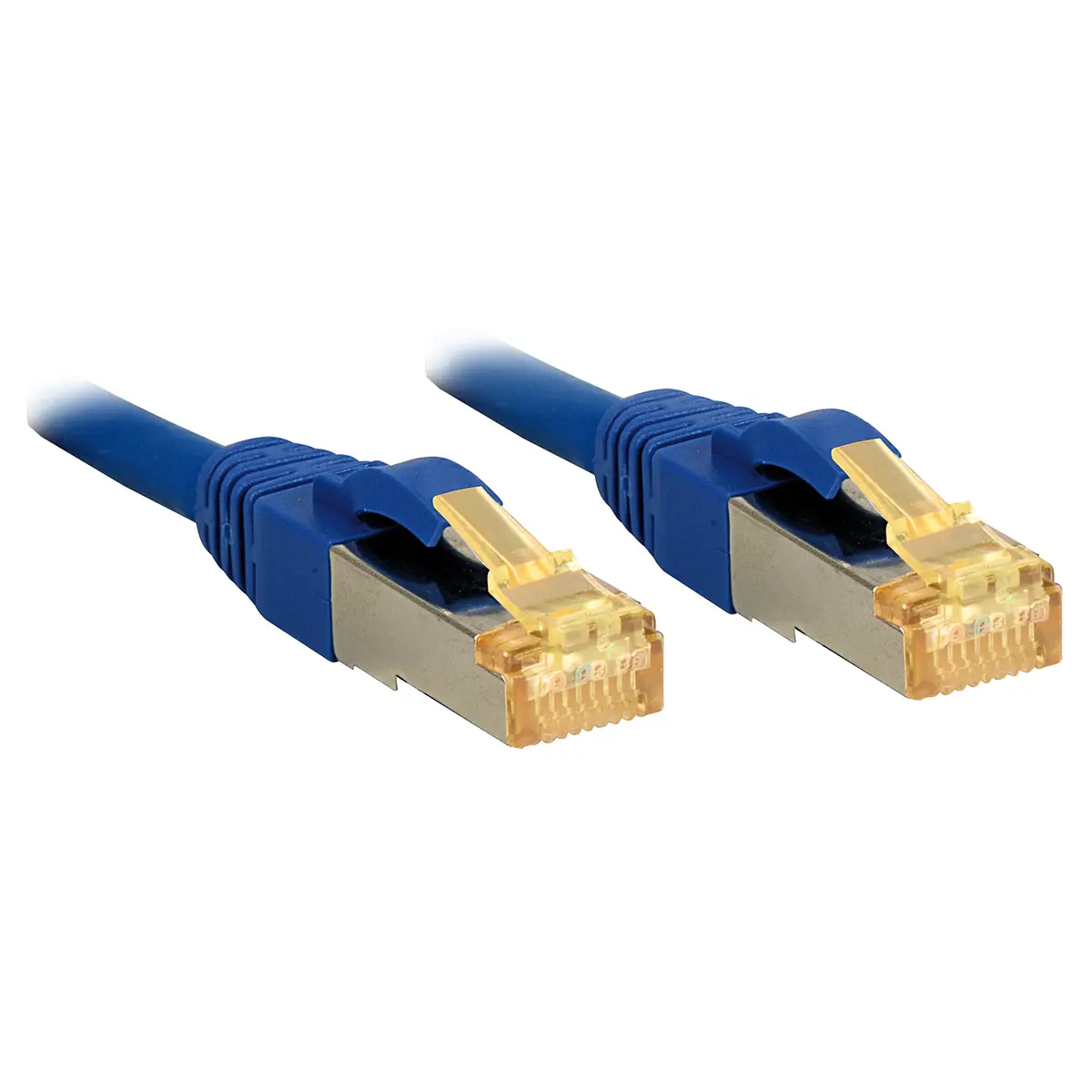 Patchkabel RJ-45 S/FTP Cat7 Blau 5 m
