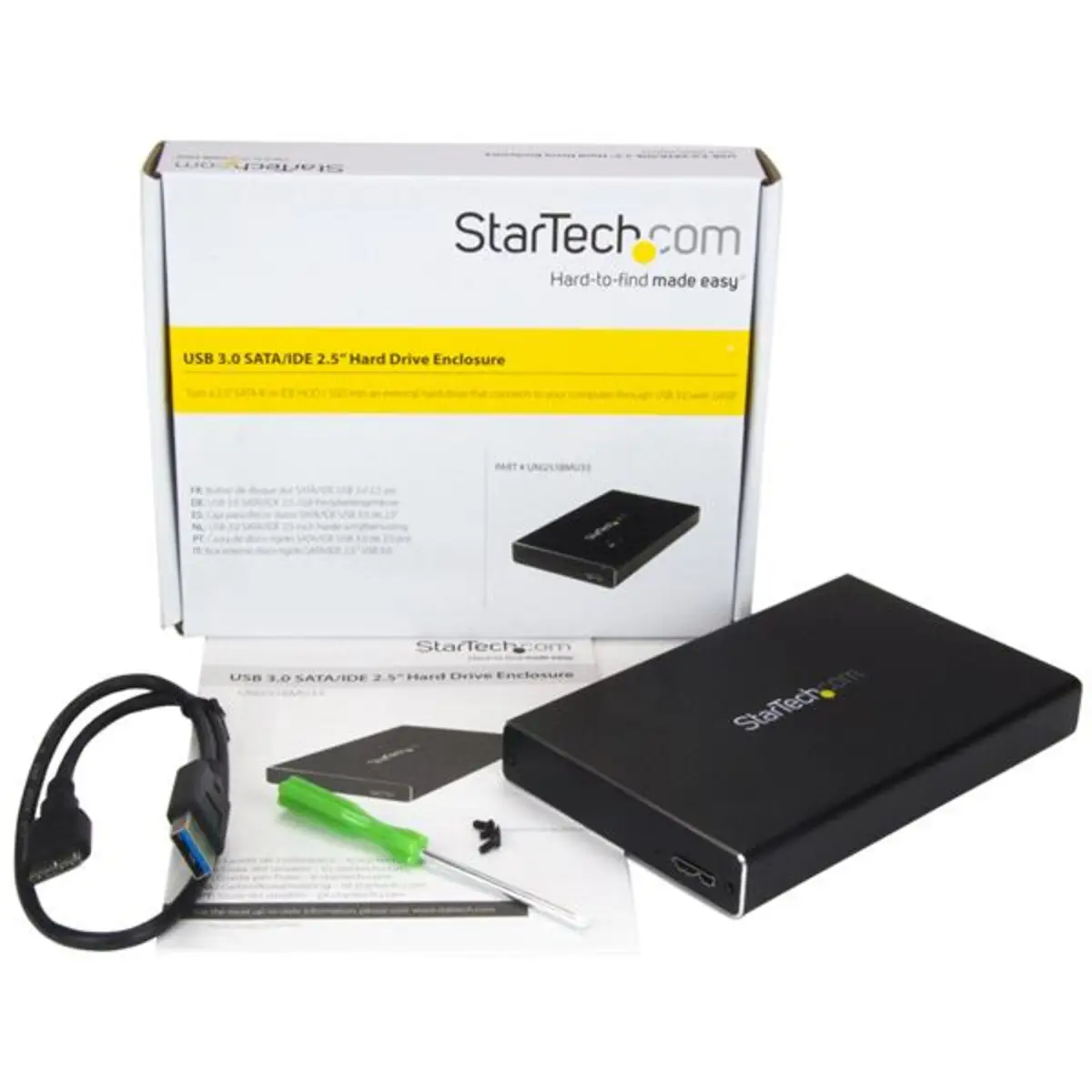 USB 3.0 SSD/HDD Festplattengehäuse mit UASP SATA III/IDE