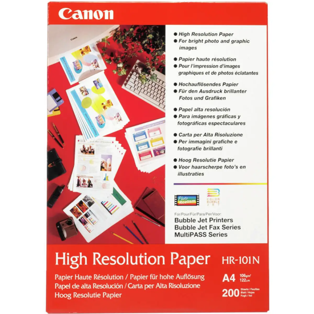 HR-101N Paper A4 200 Sheet 105g