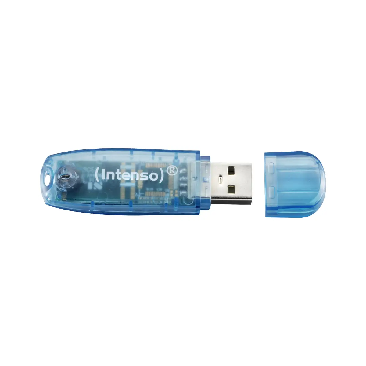 Rainbow Line 4 GB USB2.0-Stick blau