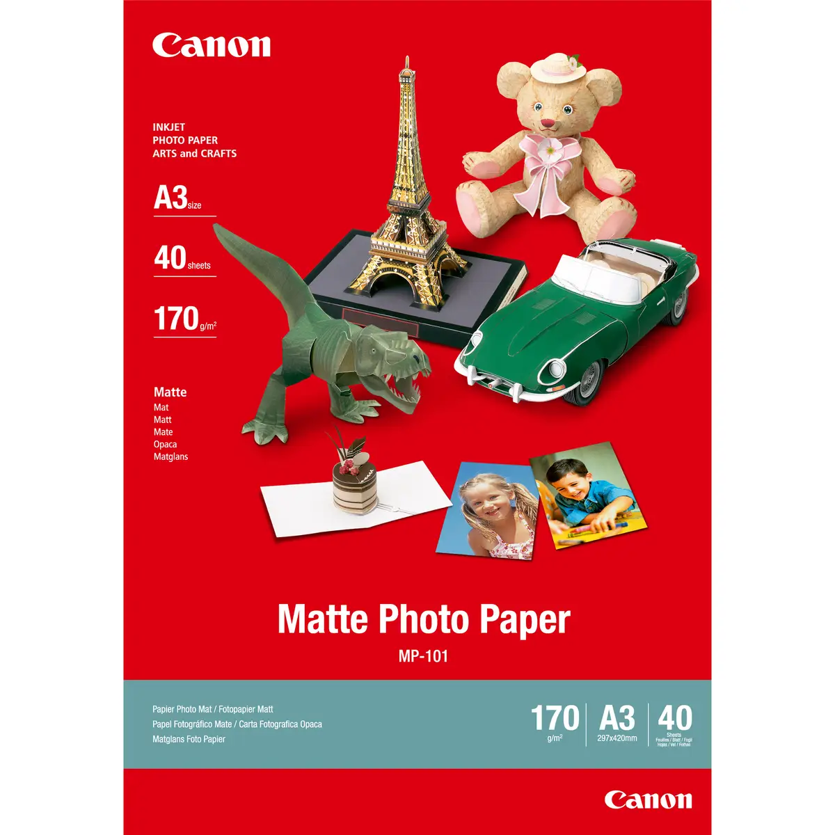 MP-101 Fotopapier A3 40 Seiten
