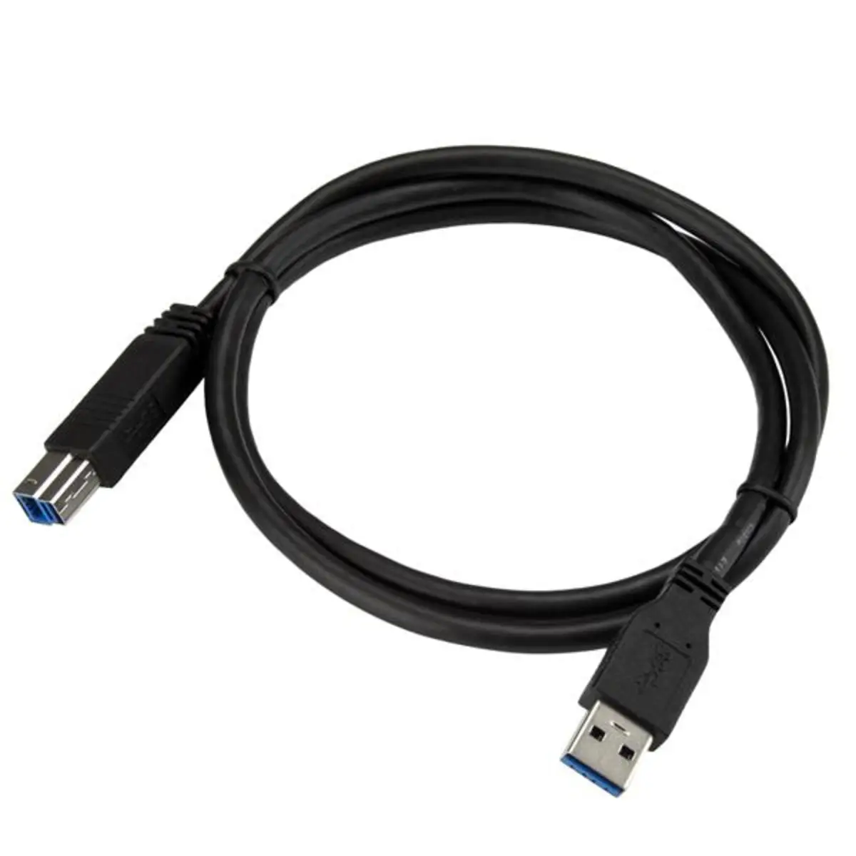 StarTech USB 3.0 SuperSpeed cable A/B plug/plug black 1m