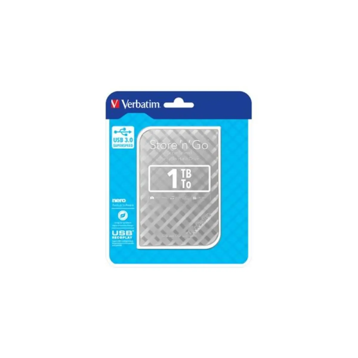 Store 'n' Go Gen 2 HDD 1000 GB USB 3.0 extern 6,4 cm (2,5") Silber