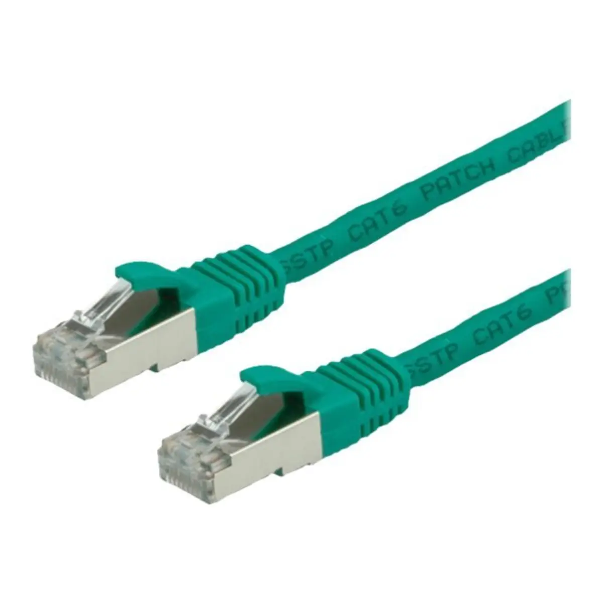 Patchkabel RJ-45 S/FTP Cat6 Grün 1,5 m