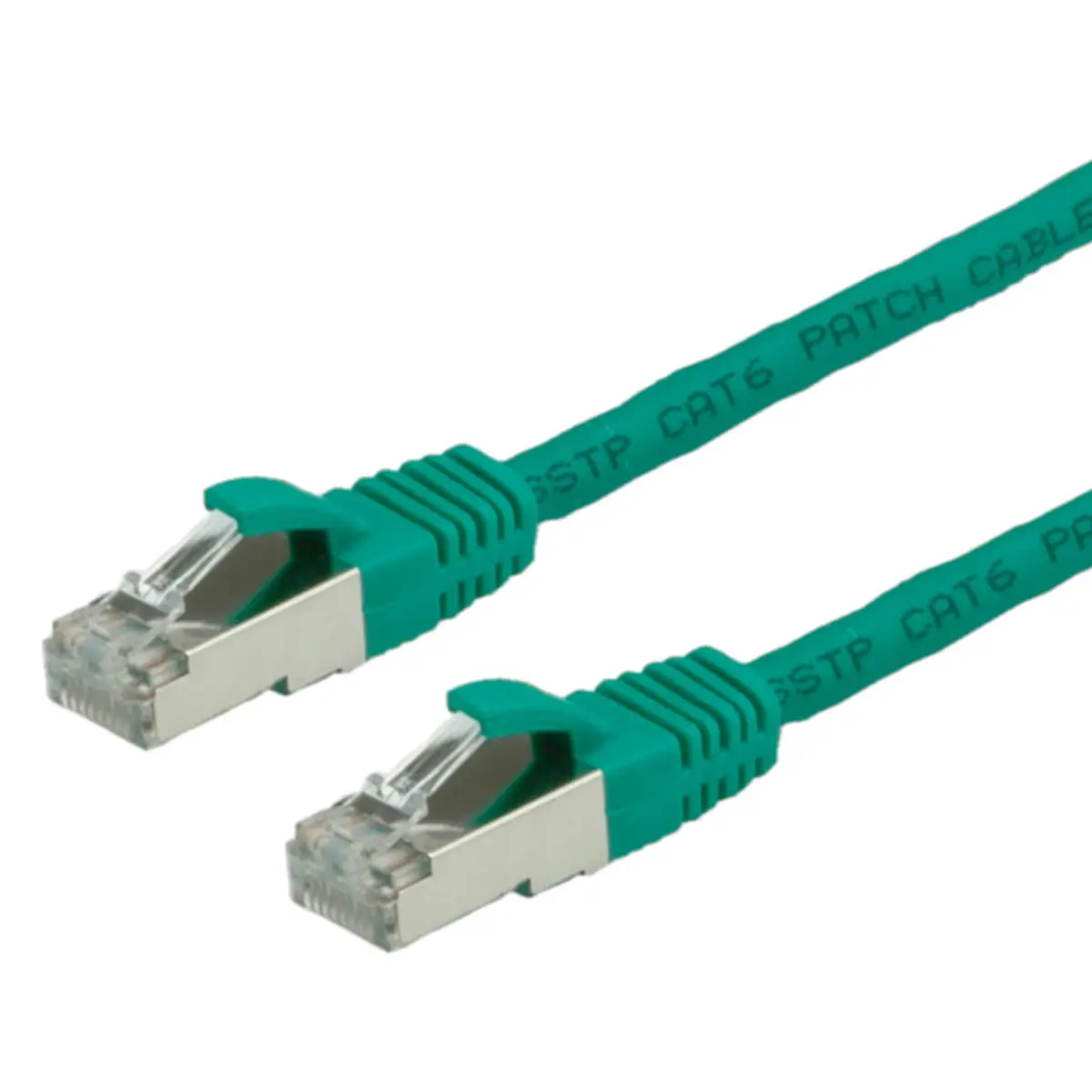 Patchkabel RJ-45 S/FTP Cat6 Grün 1,5 m