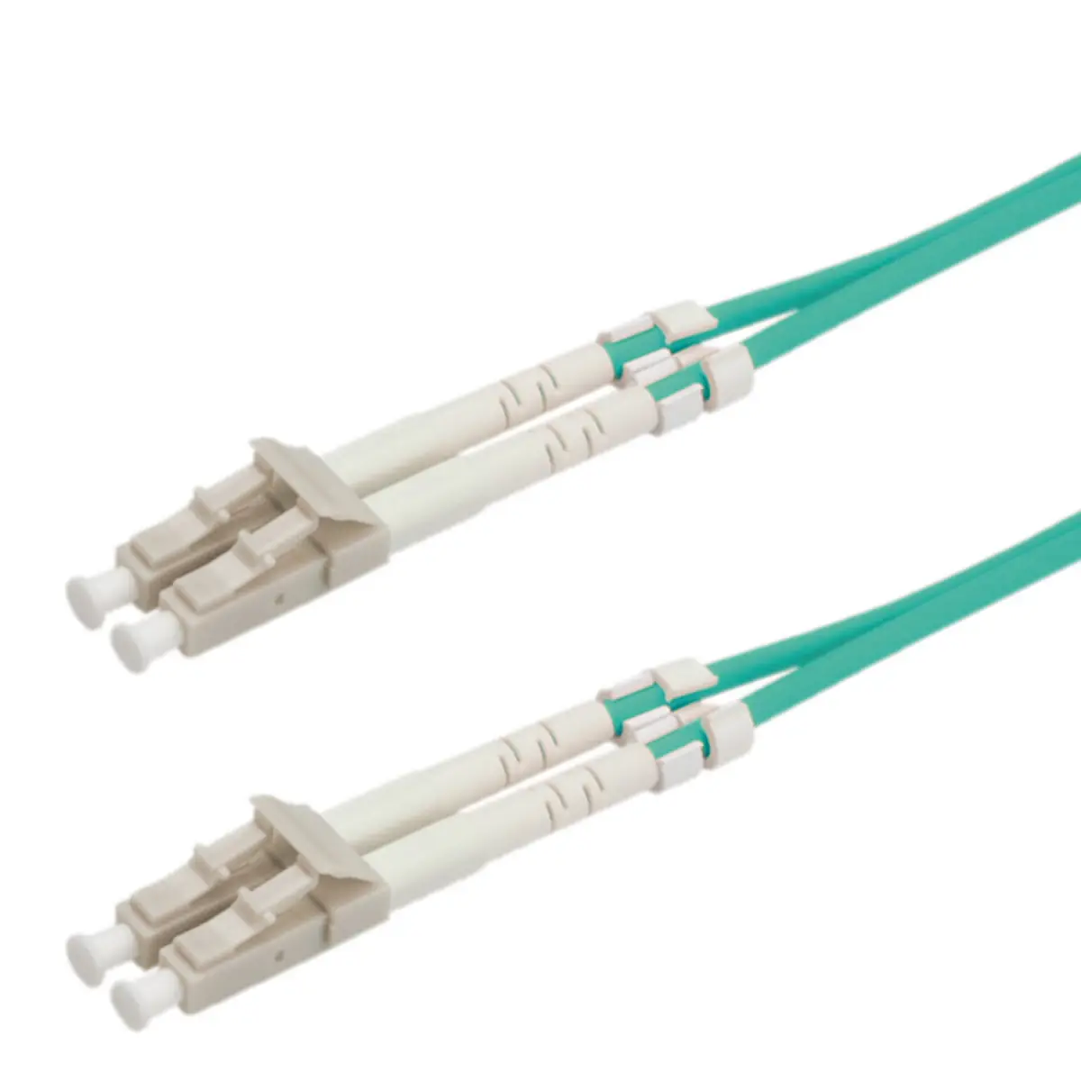 LWL-Kabel 50/125µm LC/LC Stecker/Stecker Türkis 5 m
