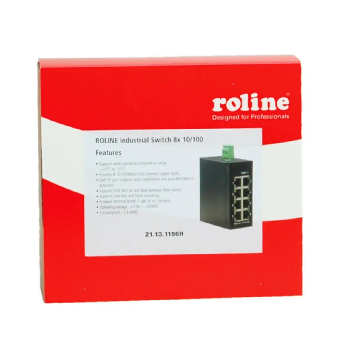 Industrie Switch 8x RJ-45, unmanaged