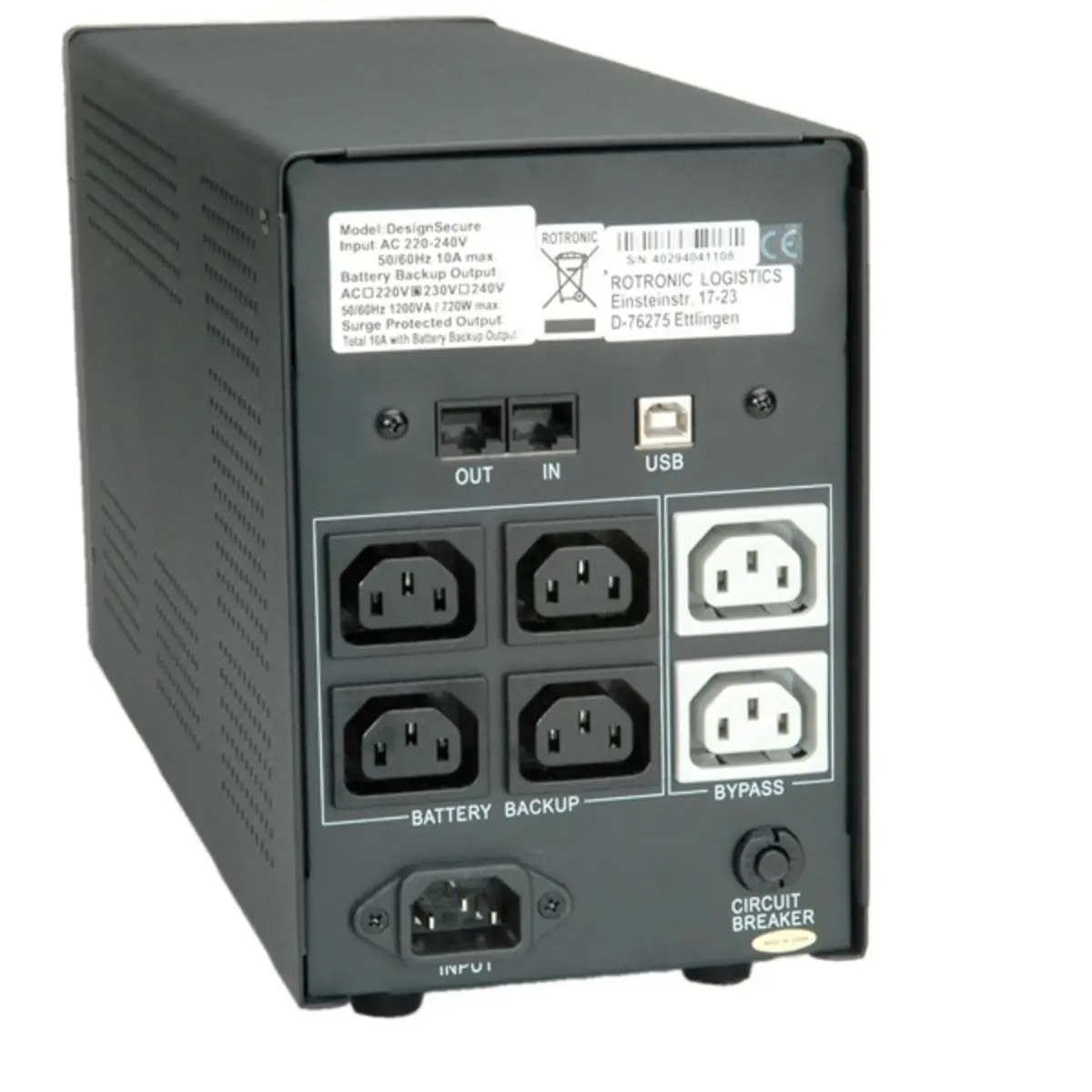 DesignSecure 2000 Line Interaktive USV