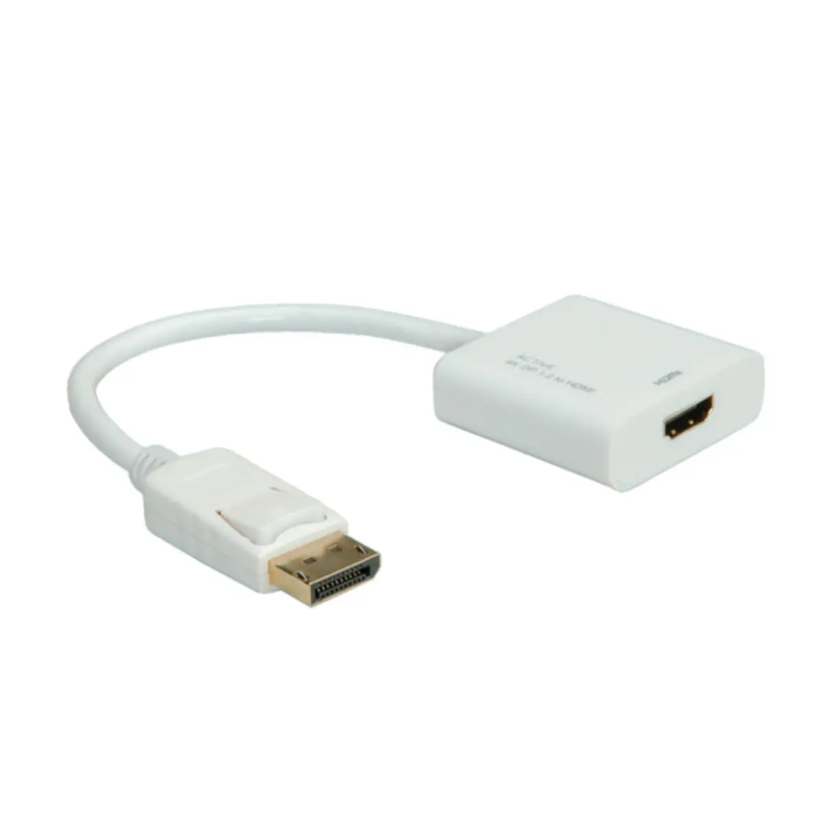 4K DisplayPort-HDMI Adapter v1.2 DP ST - HDMI BU Aktiv