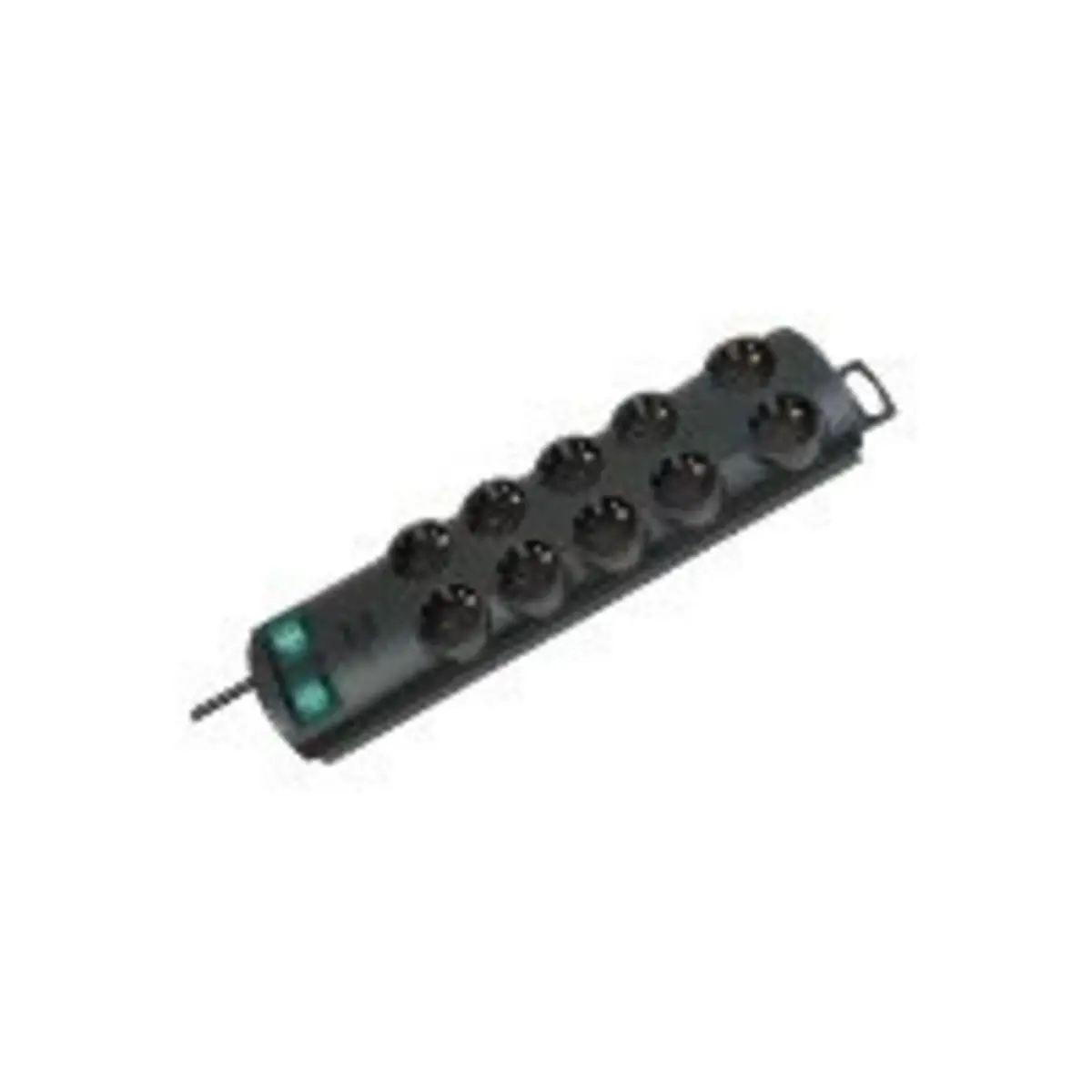 Primera-Line Steckdosenleiste 10-fach schwarz 2m