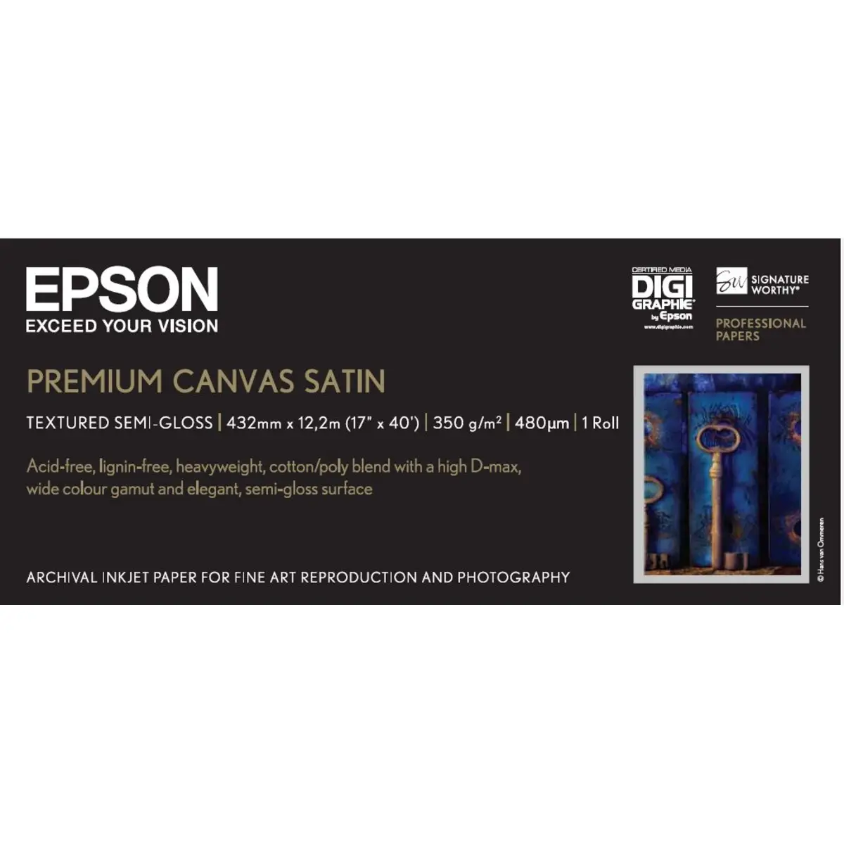 Art TM Water Resistant Canvas 17 x 13m