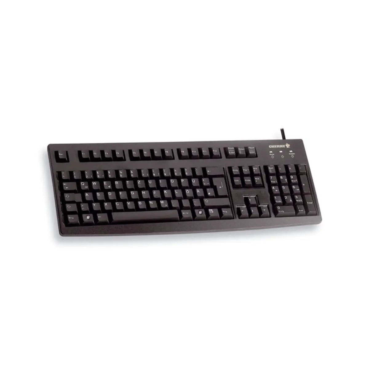 keyboard G83-6104 USB black keyboard-Layout US-english
