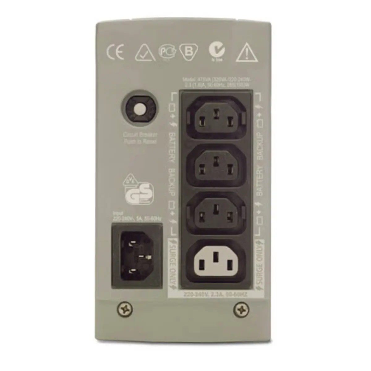 Back-Ups Cs 325Va 230V ohne SW