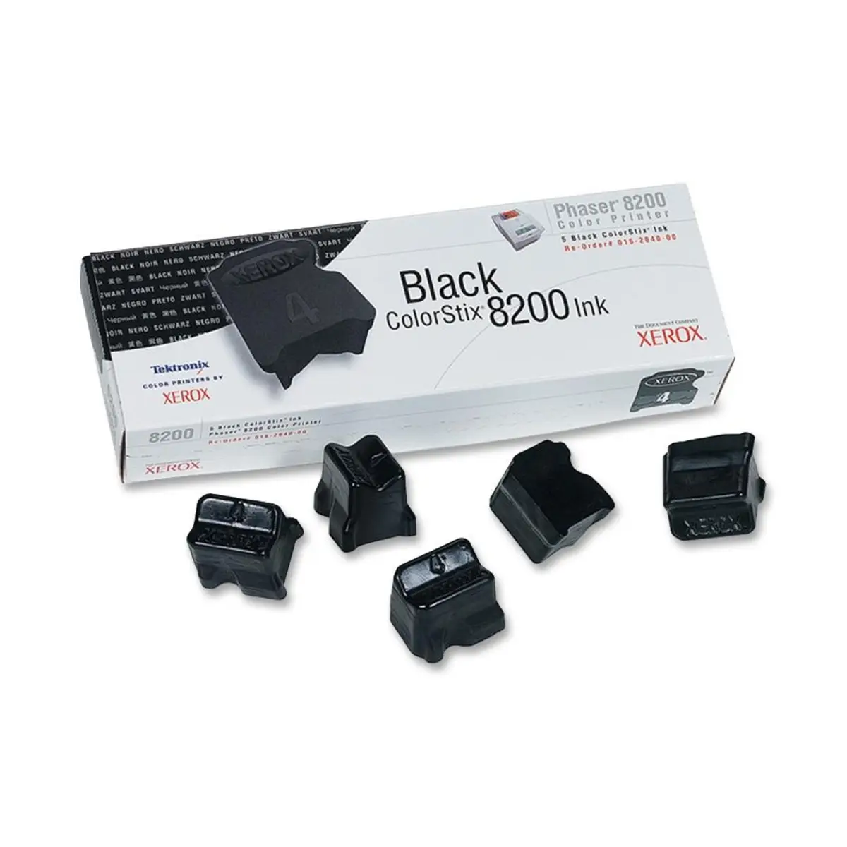 Phaser 8200 ColorStix schwarz 7.000 Seiten 5 Stück