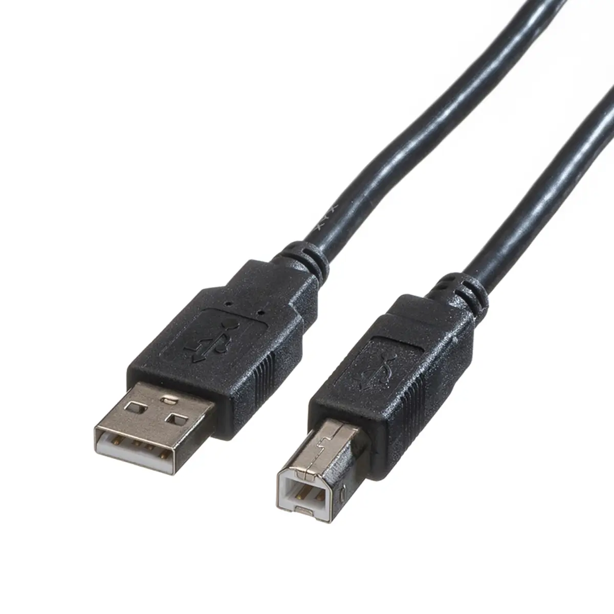 USB2.0 cable plug A/plug B black 1,8m